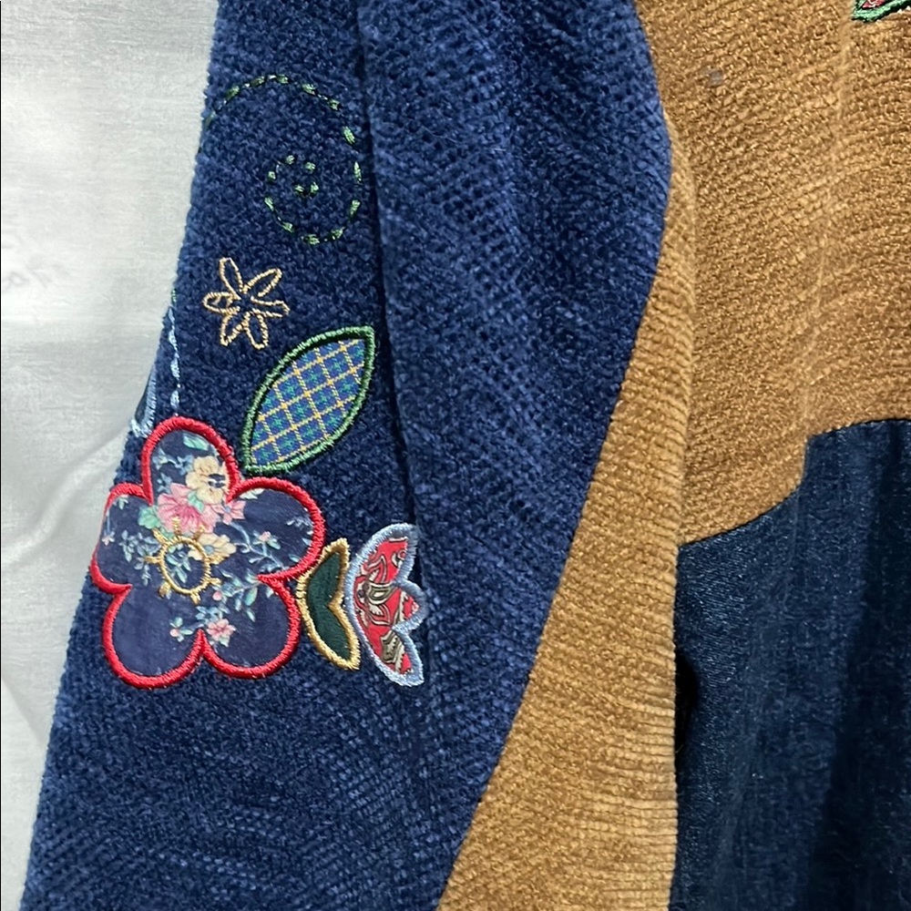 Koret Multicolor Patchwork Blazer - image 4